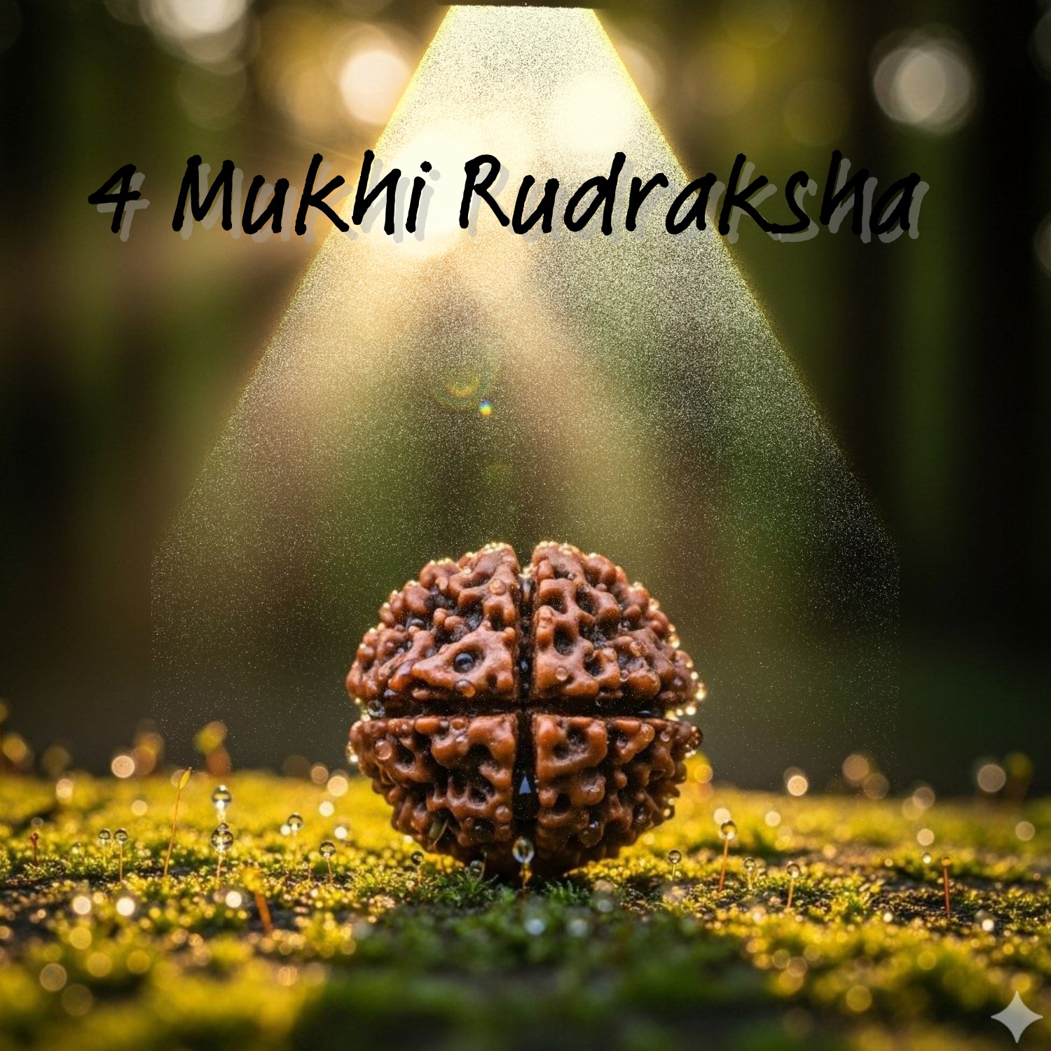 Four Mukhi Rudraksh