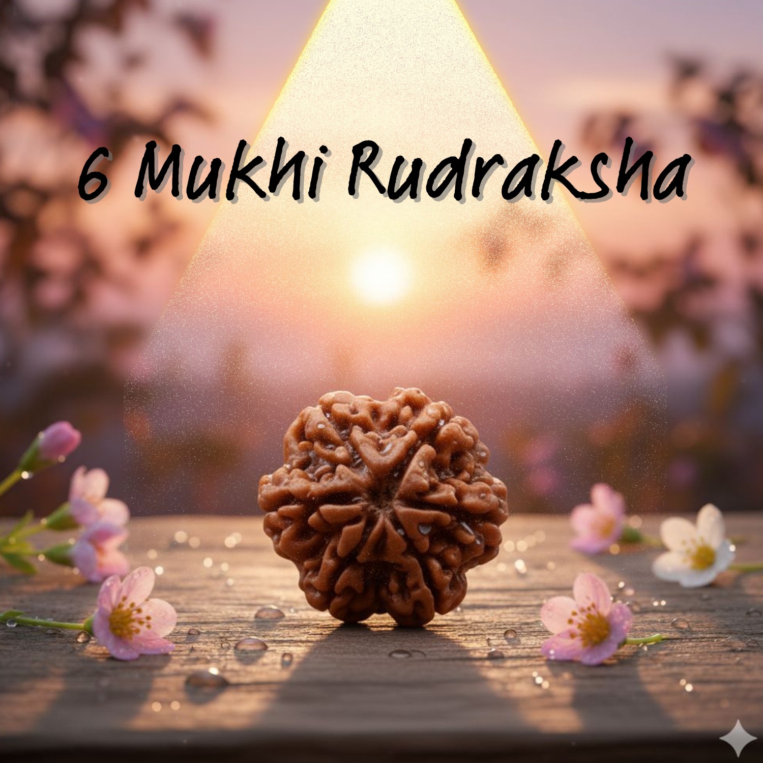 Six Mukhi Rudraksh
