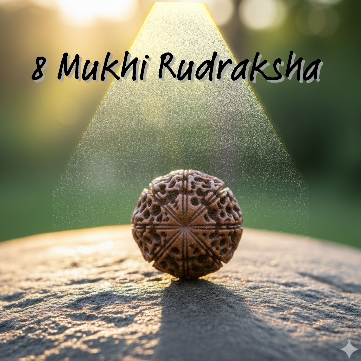 Eight Mukhi Rudraksh
