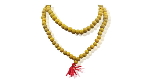 Haldi Mala - Haridhra Mala - Turmeric Mala