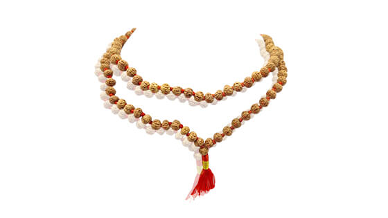 Six-Faced Rudraksha Mala (Rosary) (6 Faced Rudraksha)